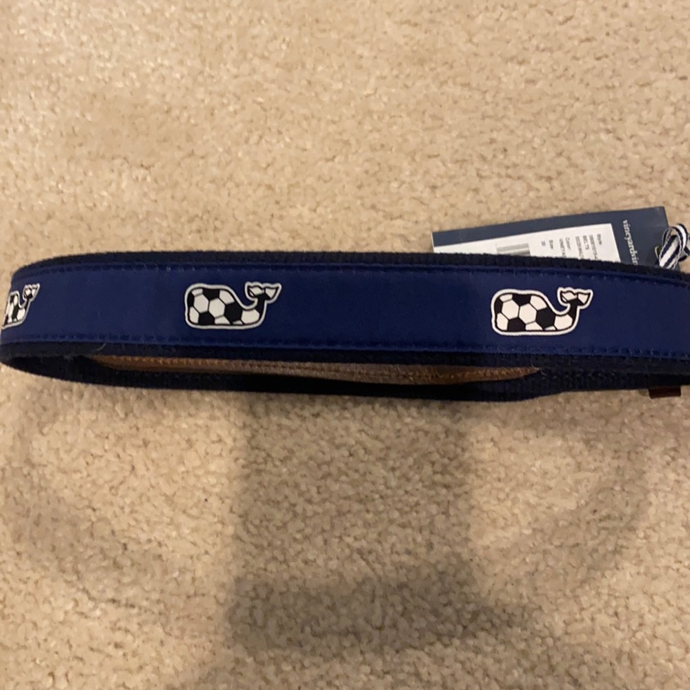 Vineyard Vines Youth Soccer Whale Belt